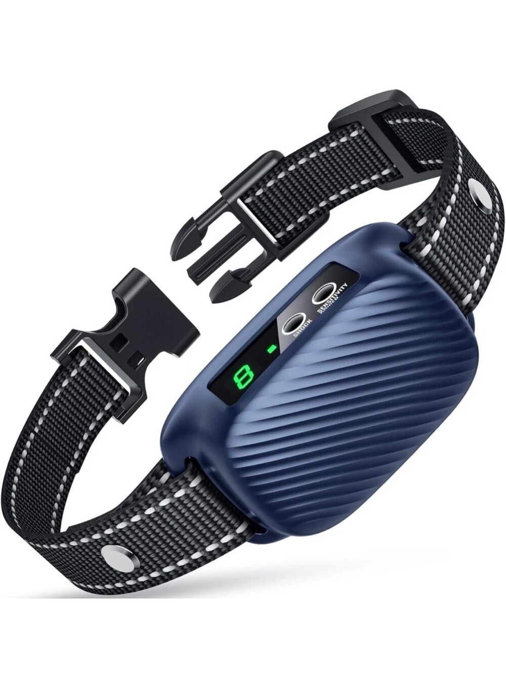 Dog Bark Collar with 8 Sensitivity Levels and 3 Modes